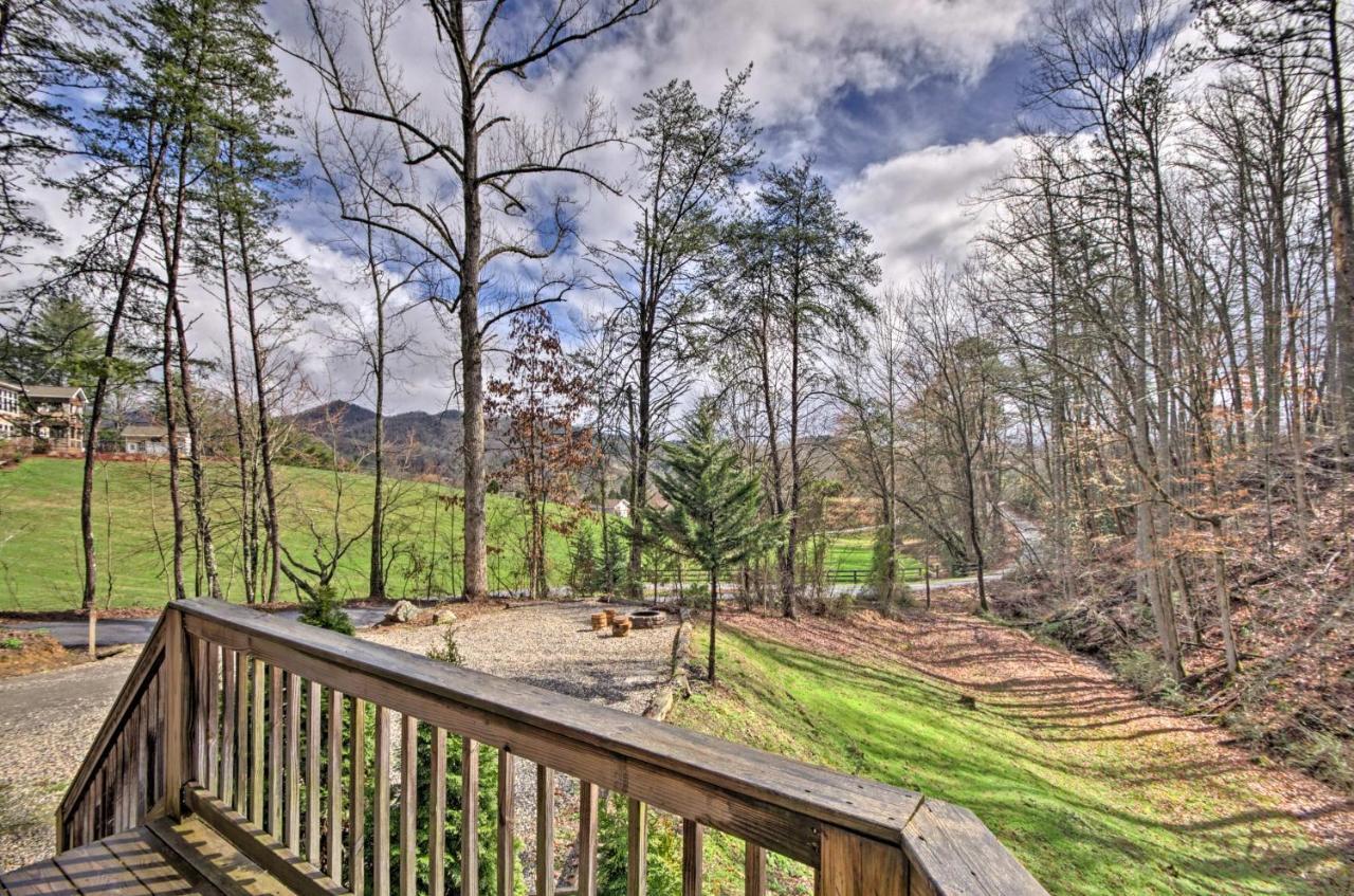 Bryson City Vacation Rental With Hot Tub And Fire Pit! Eksteriør bilde