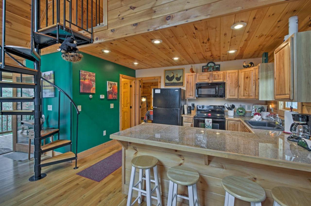 Bryson City Vacation Rental With Hot Tub And Fire Pit! Eksteriør bilde