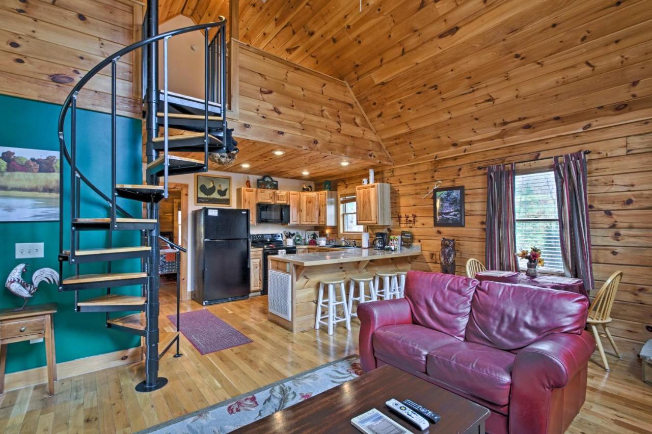 Bryson City Vacation Rental With Hot Tub And Fire Pit! Eksteriør bilde