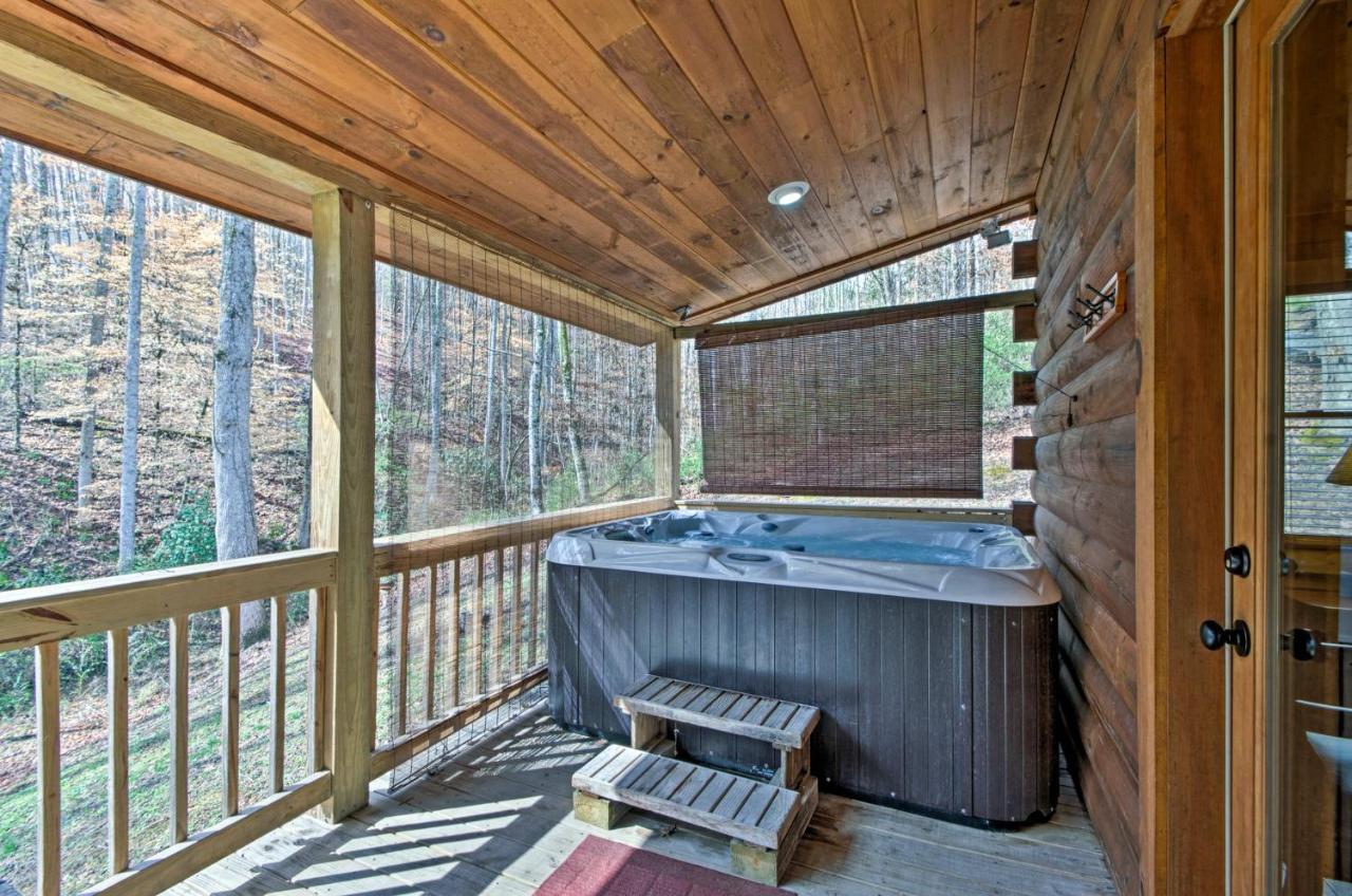 Bryson City Vacation Rental With Hot Tub And Fire Pit! Eksteriør bilde