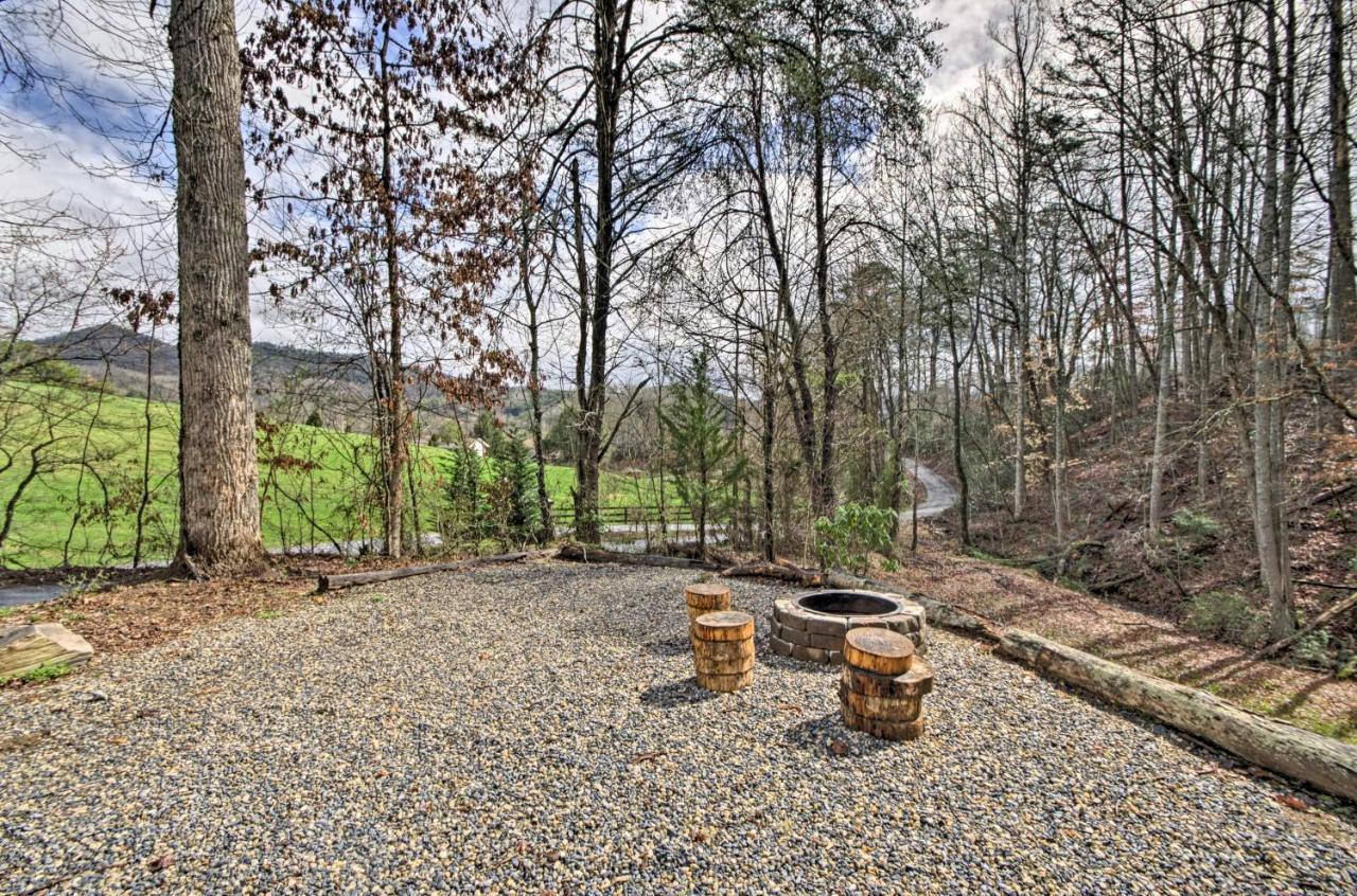 Bryson City Vacation Rental With Hot Tub And Fire Pit! Eksteriør bilde