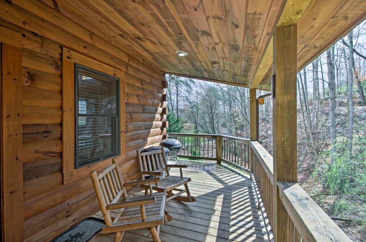 Bryson City Vacation Rental With Hot Tub And Fire Pit! Eksteriør bilde