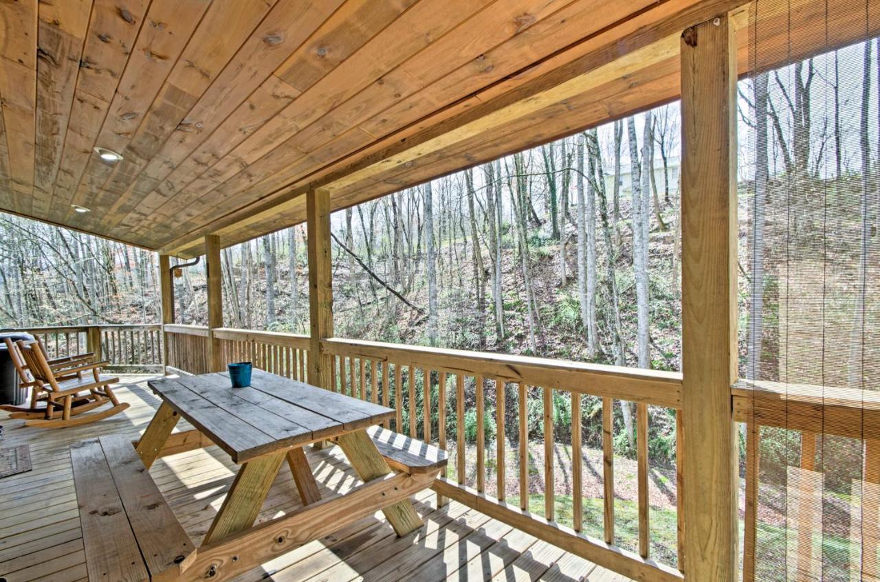 Bryson City Vacation Rental With Hot Tub And Fire Pit! Eksteriør bilde