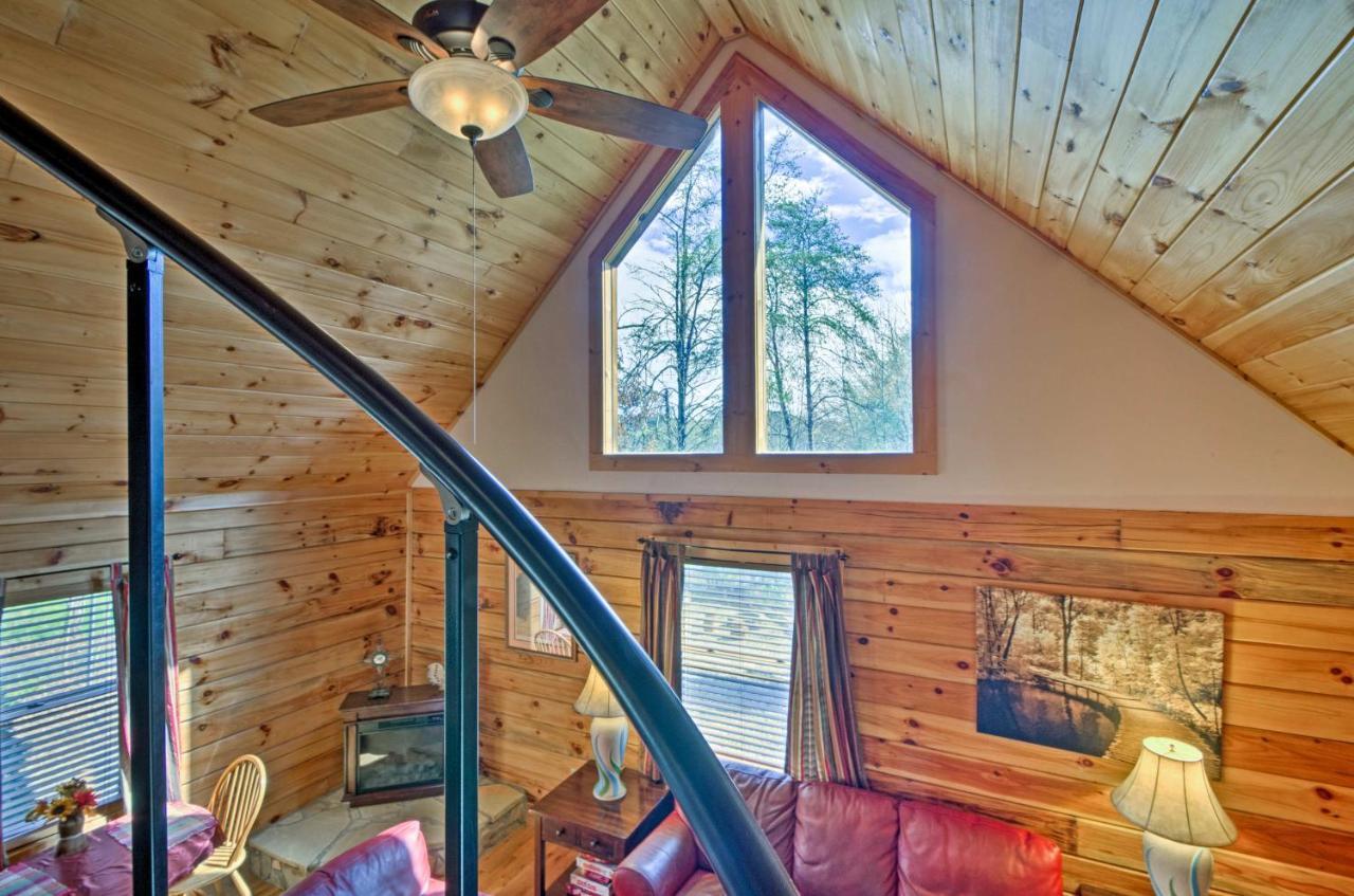 Bryson City Vacation Rental With Hot Tub And Fire Pit! Eksteriør bilde